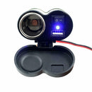 Useful USB Lighter Waterproof Power Port Outlet Socket For ATV Boat