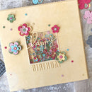 Happy Border Metal Cutting Dies Stencil for DIY Scrapbooking Paper Card Decor