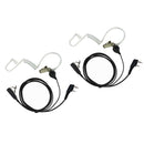 2 Pin PTT Mic Earpiece for BAOFENG UV5R 777s 888S 2 Way Radio Walkie Talkies