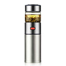 570Ml Glass Water Bottle with Tea Strainer Tea Water Separation Infuser Fre