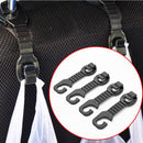 2X Car Back Seat Headrest Hanger Holder Hooks For BagS Purse Cloth Grocer Beef#