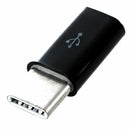 Micro USB to USB 3.1 Type-C USB Data Adapter 2.0 Universal QTY:1PC