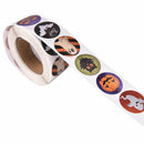 500pcs/roll Halloween Stickers Seal Label Christmas Decoration Sealing SticSEAU