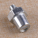 2pcs Car Positive & Negative Battery Post Terminal Adapter Zinc Alloy
