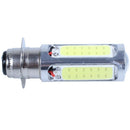 H6M PX15d COB 51 LED White Turn Signal Indicator Light Lamp Bulb 25W DC 12V
