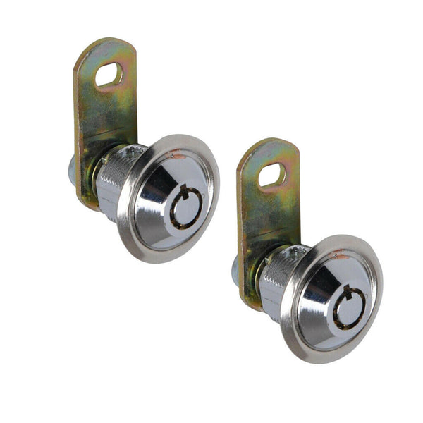 Tubular Cam Lock 1 1/8" Cabinet Toolbox Safe Drawer Replacement KA1001 2x