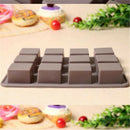 Bar Square Soap Silicone Mold DIY Chocolate Baking Cake Handmade Tool Mould ME