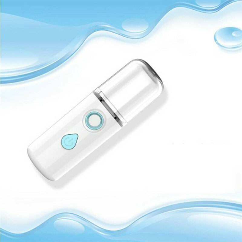 30ml Portable USB Nano Face Mist Spray Facial Sprayer Moisturizing Humidifier--