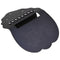 1 Pcs Black Mandolin Cable Pull Board Flower Pattern Design Mandolin Tailpi