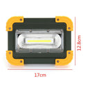 30W Portable Usb Led Camping Light Rechargeable Cob Led Flood Light Outdoor S2S5