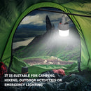 Solar 42 LED Bulb Lamp USB Rechargeable Night Market Camping Lamp w/ Remote A