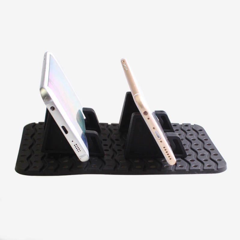 Car Ornament Silicone Automobiles Dashboard Anti Slip Mat Double-sided Pad