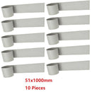 10 Pieces 51mm Waterproof Inflatable Boat / Dinghy / RIB Mid Gray Patches