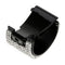 2Pack Blingbling Hair Grip Claw Clip Womens Teethed