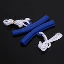 2pcs Motorcycle Saver Changing Tyre Tire Wheel Rim Edge Protectors (Blue)