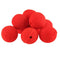 10 PCS Party Sponge Ball Red Clown Magic Nose for Halloween Masquerade Ball A