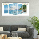 5pcs 5D DIY Full Drill Diamond Painting Seaside Embroidery Kit Home Decor