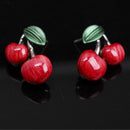 Top 1 Set Red Cherry Necklace Set Chocker Necklace Earring Weeding Parties Decor