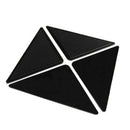 4Pcs/Set Silicone Bath Carpet Pad Anti-Slip Table Door Stick Floor Mat Rugs