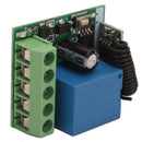 DC 12V Relay 1CH Wireless RF Remote Control Switch Transmitter 433MHz  ZHI MFV