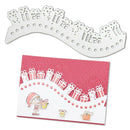 Christmas Gift Border Metal Cutting Dies Stencil Scrapbooking Paper Craft