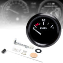 Car Fuel Level Gauge Universal Fuel Sensor E-1/2-F 2"/52mm 12V Pointer Mete R8R4