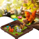 Smart squirrel go crazy puzzle games challenge with IQ solution Kid trainin I9K6