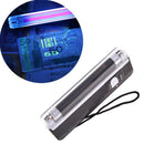 2 in1 Handheld UV Black Torch Portable Light Ultraviolet Lamp Money Detector AU