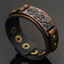 Fashion Punk Gothic Leather Belt Men Women Bracelet Wristband Bangle Cuff Unisex