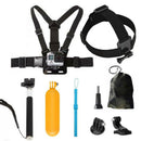 New Basic Accessories Bundle Kit for GoPro Hero 5 4 Session 3+ 3 Color Plastic