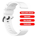22mm Silicone Watchband Belt for Amazfit GTR 47mm/Pace/Stratos (White) A