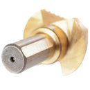 1/4-1-3/8 inch Titanium Steel Metal UNI Variable Stepped Down Drill Bit Unb P8D6