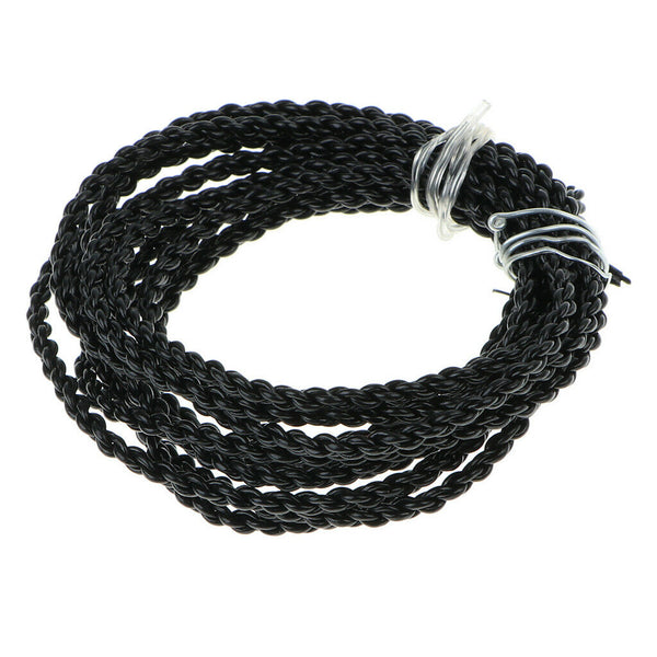 2 Pieces 4 Strands Braided Upgrade Wire 7N OCC Copper Cord DIY for Earphone