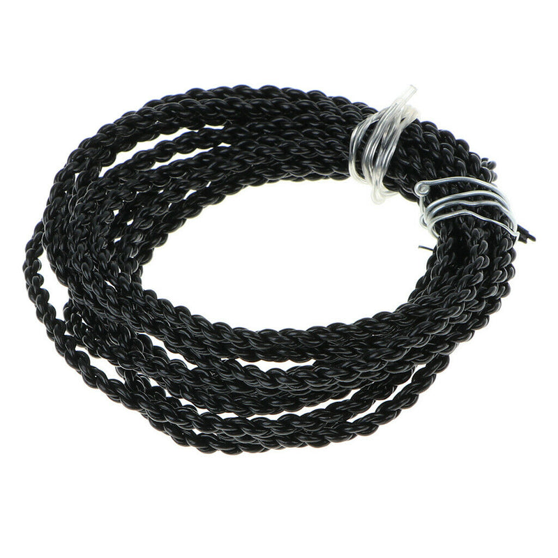 2 Pieces 4 Strands Braided Upgrade Wire 7N OCC Copper Cord DIY for Earphone