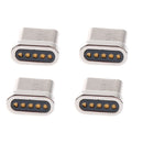 4 X  Head Type C Fast Charging Adapter Converter for Android Phones