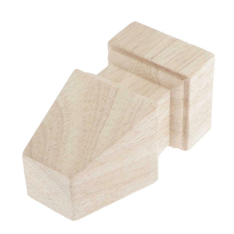 6pcs Solid Wood Sofa Legs 4" Unfinished  For