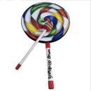 Lollipops Pattern Colorful Drum Percussion Instrument For Children Kinderga U5H1
