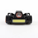 Outdoor Camping Running LED Headlamp Magnetic USB Rechargeable COB Headlight