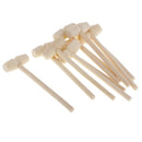 30 Pieces Mallet Carpenter's Stick Carpenter's Hammer Round
