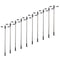 10 MODELS LED LIGHTING POST TRAIN METAL LAMP GARDEN PARK STREET