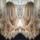 Ash Blonde High Density Temperature Synthetic Wig For Black/White Women Glu