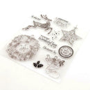Christmas Ornaments Silicone Clear Stamps for DIY Scrapbooking/Photo Album