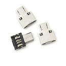 3Pcs Micro USB Male to USB Female OTG Flash Drive Adapters Converter For Phone &