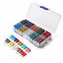 100Pcs Standard Auto Car Assorted Blade Fuse Sets Assortment Kits 2A-35A W/ Box