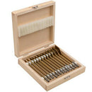 13 Pcs Flat Spade Drill Bits Set Titanium Coating Wood Boring Bit 1/4 inch