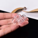 10pcs Empty Gelatin 14*24mm Capsules Transparent Clear Color Gel Caps Vogue M&O