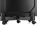 Pc Black Computer Adjustable Cpu Stand Abs Plastic tower Case Holder with S R2C4