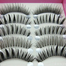 5 Pair/set Pretty Black Variety Women Girl Eyes Makeup False Eyelash Bushy Decor