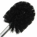 1pcs Replacement Stainless steel WC Bathroom Cleaning Toilet Brush Black HeaH3T2