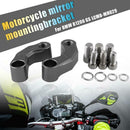 Motorcycle Mirror Riser Extender Extension Bracket Adapter Kit for BMW R1200R